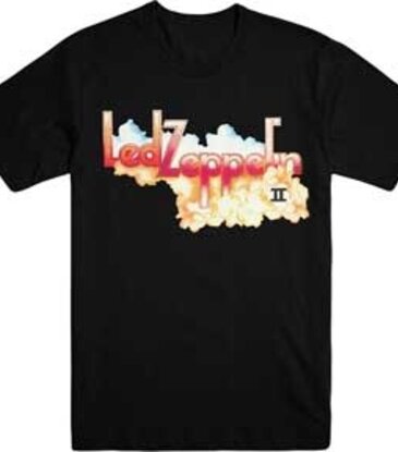 Led Zeppelin Logo with Clouds Shirt