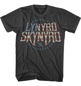 Lynyrd Skynyrd - Stripes and Stars Logo T-Shirt