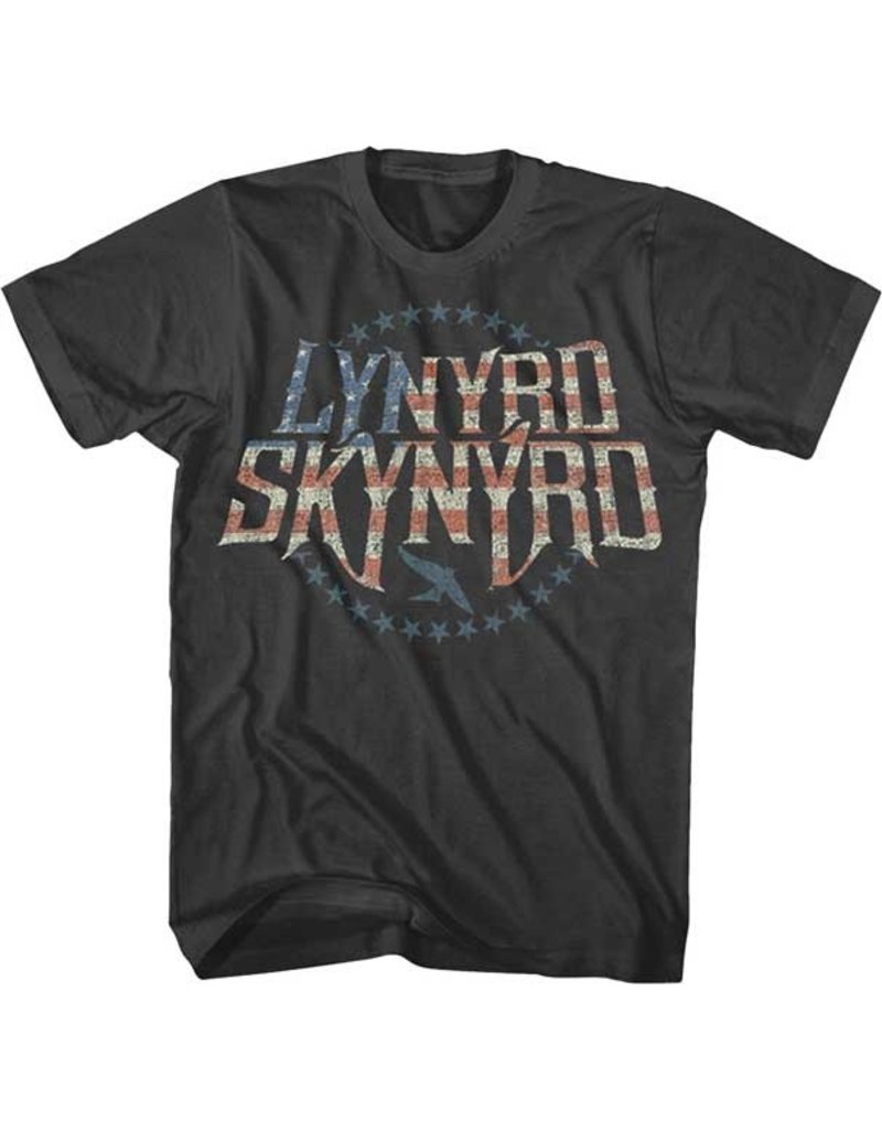 Lynyrd Skynyrd - Stripes and Stars Logo T-Shirt