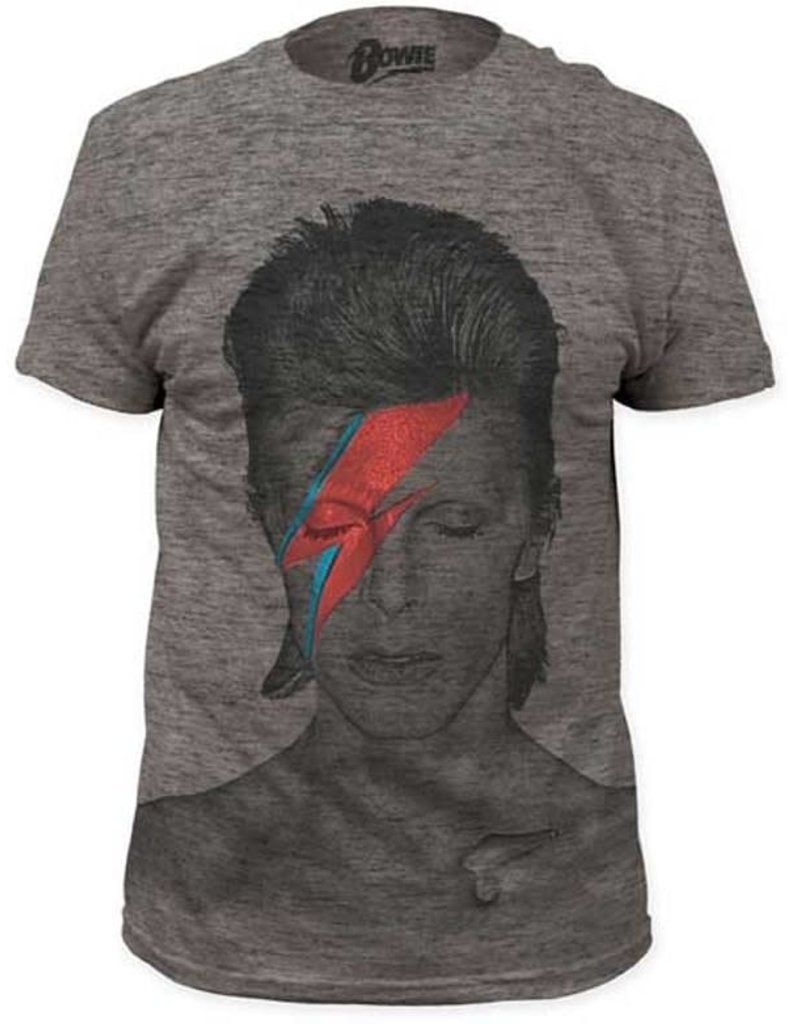 David Bowie - Aladdin Sane Big Print Subway T-Shirt