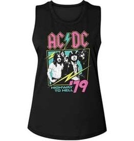AC/DC - Highway To Hell Neon '79 Women's Tank Top