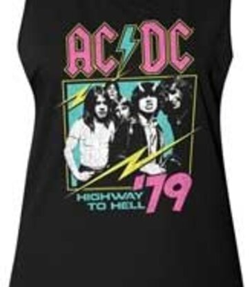 AC/DC - Highway To Hell Neon '79 Women's Tank Top