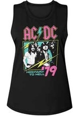 AC/DC - Highway To Hell Neon '79 Women's Tank Top