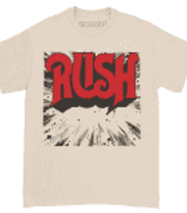 Rush - Natural Logo T-Shirt