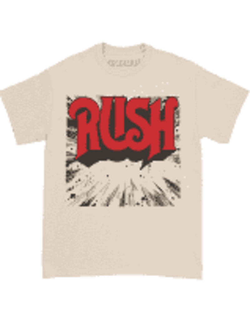Rush - Natural Logo T-Shirt
