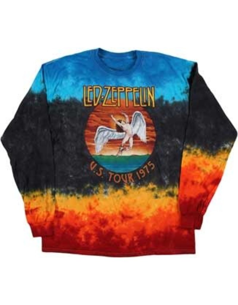 Led Zeppelin - Icarus Tie-Dye Long Sleeve T-Shirt