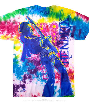 Jimi Hendrix - Electric Lady Tie Dye T-Shirt