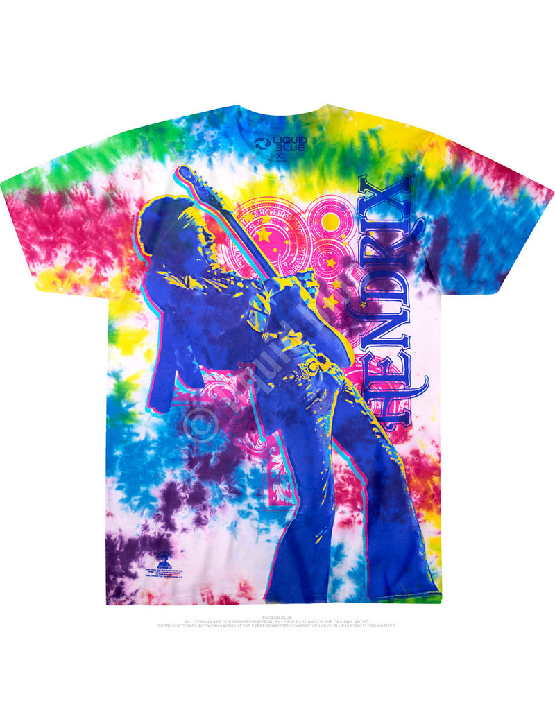Jimi Hendrix - Electric Lady Tie Dye T-Shirt