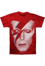 David Bowie - Aladdin Sane Women's Red T-Shirt