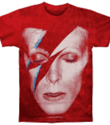 David Bowie - Aladdin Sane Women's Red T-Shirt