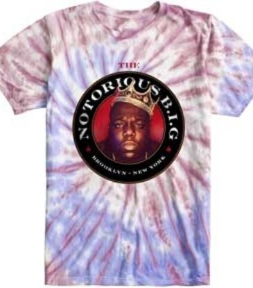 The Notorious Big - Tie Dye T-Shirt