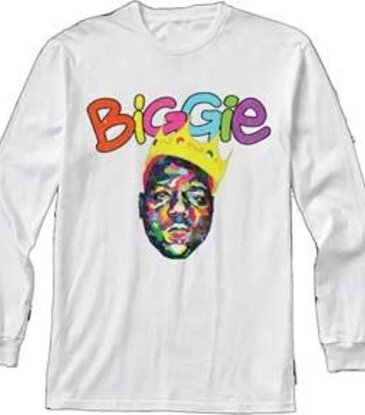 Notorious BIG - Biggie Smalls Long Sleeve T-Shirt