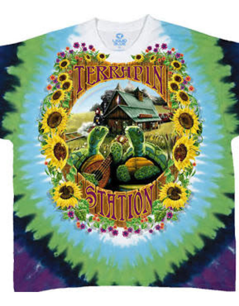 Grateful Dead - Terrapin Station Tie Dye T-Shirt - Mushroom New Orleans