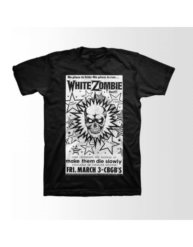White Zombie - CBGB Poster T-Shirt