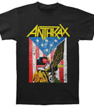 Anthrax - Dredd Eagle T-Shirt