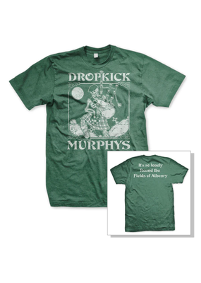 Dropkick Murphy's - Vintage Skeleton Piper T-Shirt