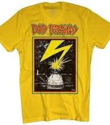 Bad Brains -  Capitol Yellow T-Shirt