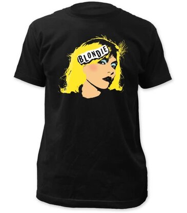 Blondie - Face Black T-Shirt