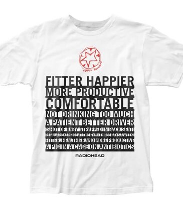 Radiohead - Fitter Happier T-Shirt