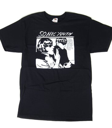 Kung Fu Inc Sonic Youth - Goo Black T-shirt