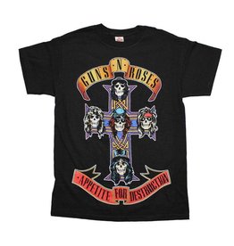 Guns N Roses - Appetite for Destruction Black T-Shirt