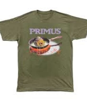 Manic Merch Primus - Frizzle Fry  GreenT-Shirt