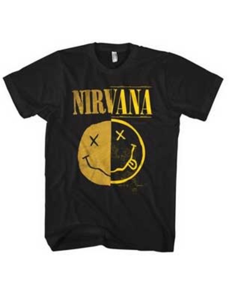 Nirvana - Split Smiley T-Shirt