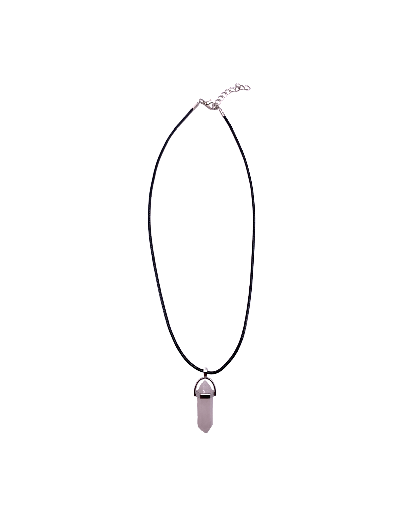 Rose Quartz Pendant Necklace