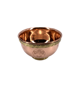 Tree of Life Copper Offering Bowl 3"D