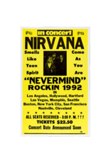 Nirvana - "Nevermind" Rockin 1992 Concert Print