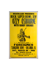 Ozzy Osbourne - Rock Super Bowl 1982 Concert Print