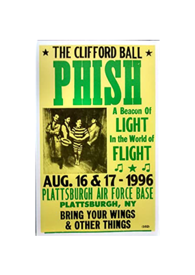 Phish - The Clifford Ball 1996 Concert Print