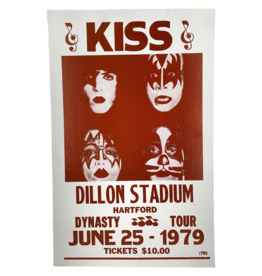 KISS - Hartford CT Dynasty Tour 1979 Concert Print