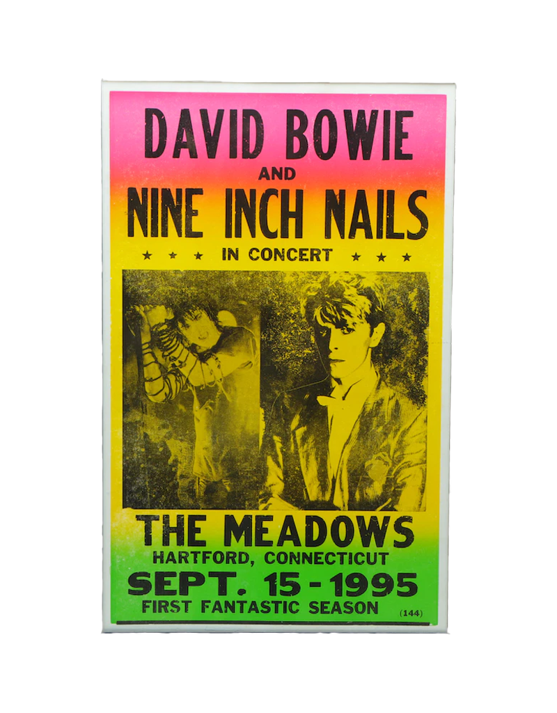 David Bowie and Nine Inch Nails -1995 Concert Print