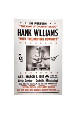 Hank Williams - Corinth Mississippi 1952 Concert Print