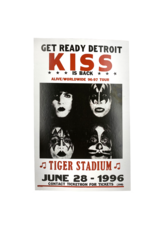 KISS - Tiger Stadium 1996 Concert Print
