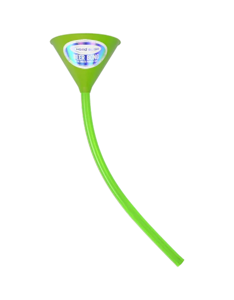 Head Rush Beer Bong Lime Green