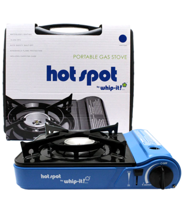 Whip It Hot Spot Portable Gas Stove Blue