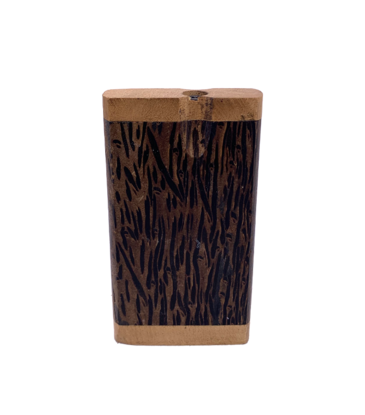 4" Tiger Stained Wood Twist Top Dugout