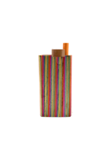 4" Retro Striped Wood Twist Top Dugout