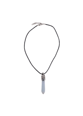 Large Quartz Pendant Necklace