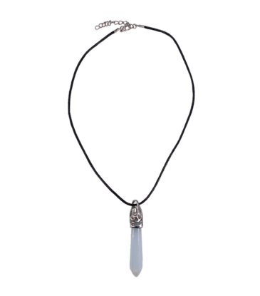 Magic Touch Large Quartz Pendant Necklace