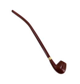 15" Gandalf Wood Hand Pipe Brown