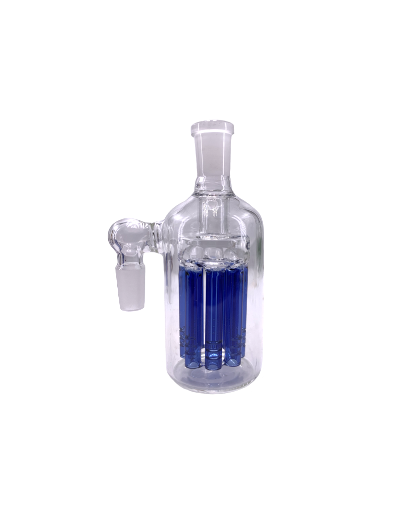 14mm 8 Arm Tree 90° Ash Catcher Blue