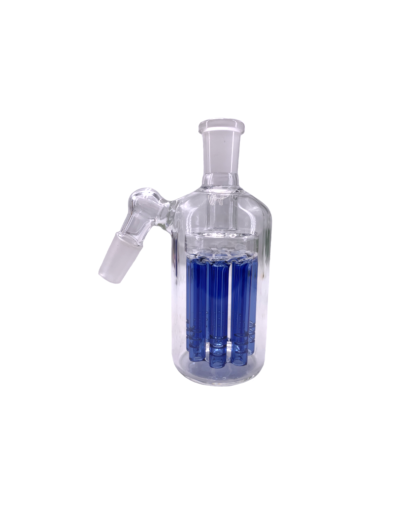 14mm 8 Arm Tree 45° Ash Catcher Blue