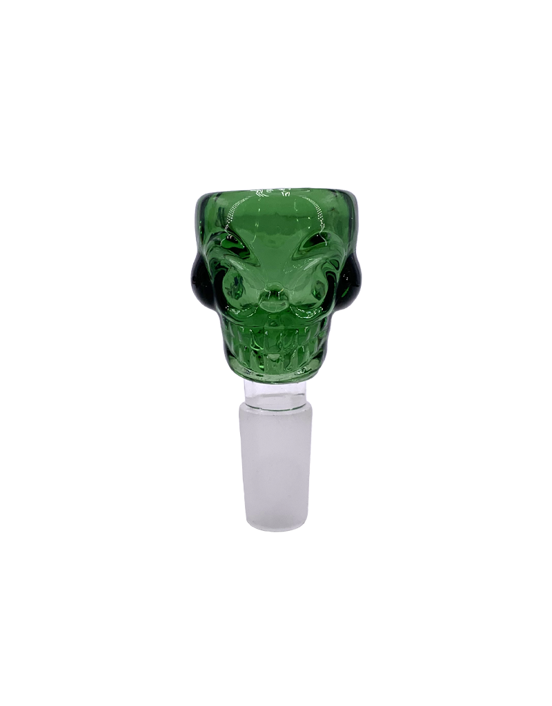 14mm Male Skull Face Water Pipe Bowl