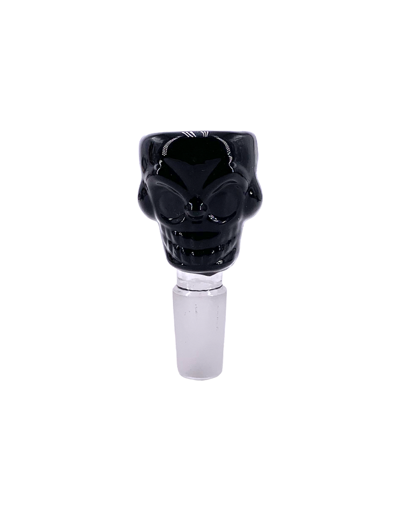 14mm Male Skull Face Water Pipe Bowl