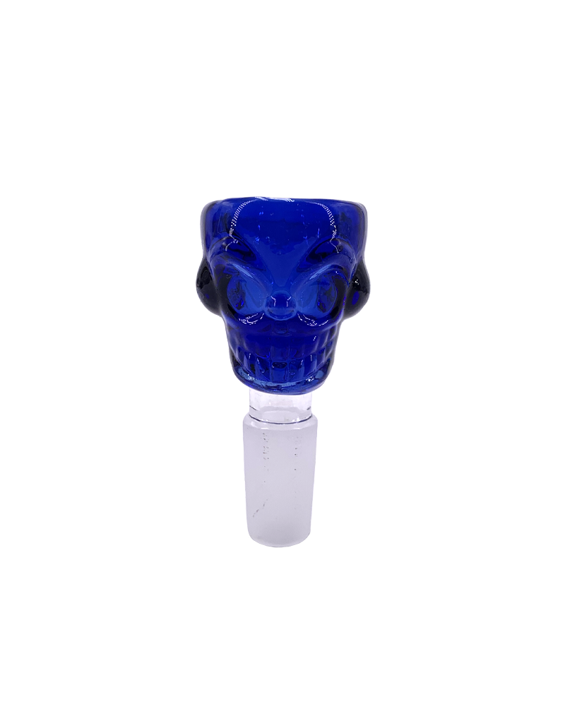 14mm Male Skull Face Water Pipe Bowl