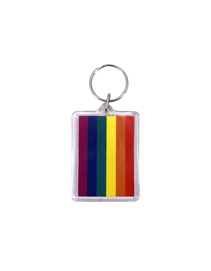 Pride Flag Keychain