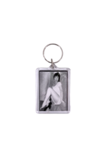 Bettie Page - Satin Keychain